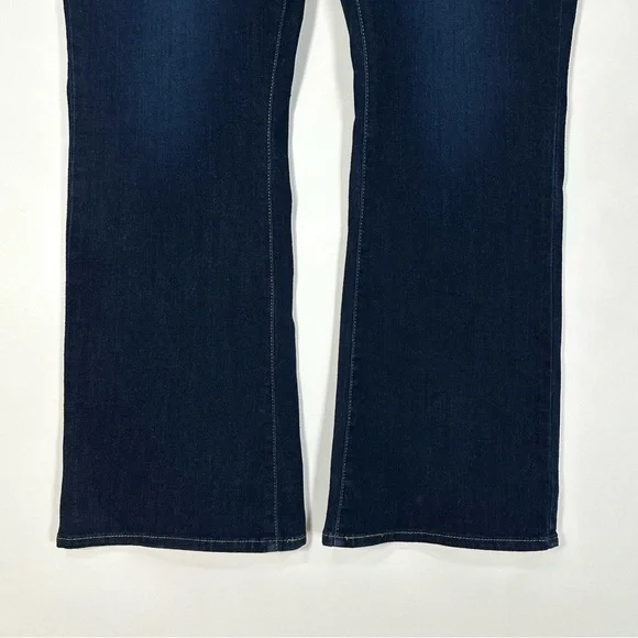 Levi Strauss Signature Mid-Rise Bootcut Denim Jeans • Blue • Sz 20M W35 L32 •EUC - Picture 3 of 15
